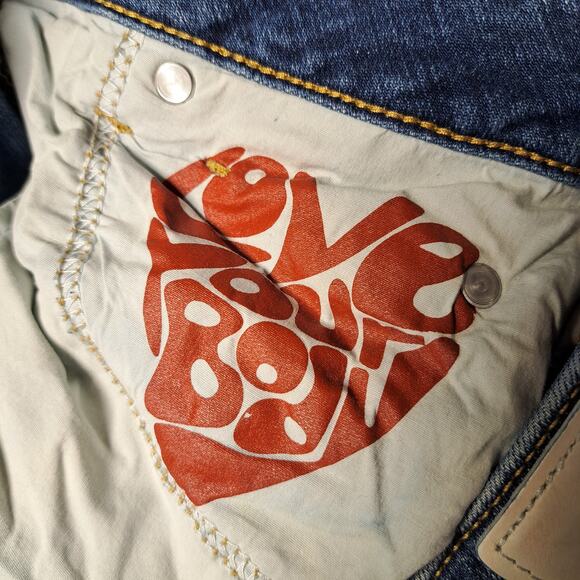 SLINK JEANS CURVY SUPER DISTRESSED WOMENS SIZE 4 STRETCH 27x27 CASUAL ANKLE - Picture 10 of 10